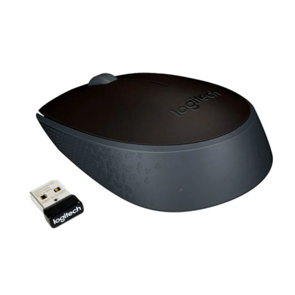 MOUSE LOGITECH M170 WIRELESS BLACK (910-004940)