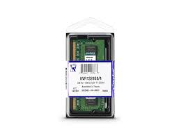 MEMORIA RAM SODIMM  PC3- (LAPTOP) 8 GB DDR3 KINGSTON KVR16N11/8