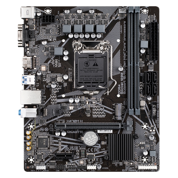 MAINBOARD GIGABYTE H470M H, LGA 1200