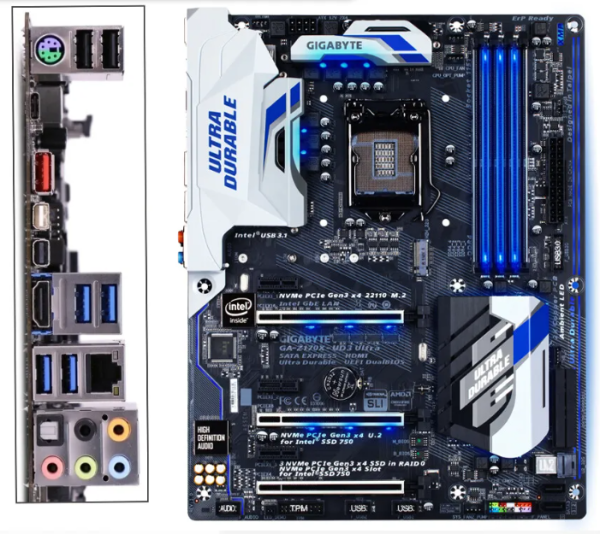 GIGABYTE GA-Z170X UD3 ULTRA