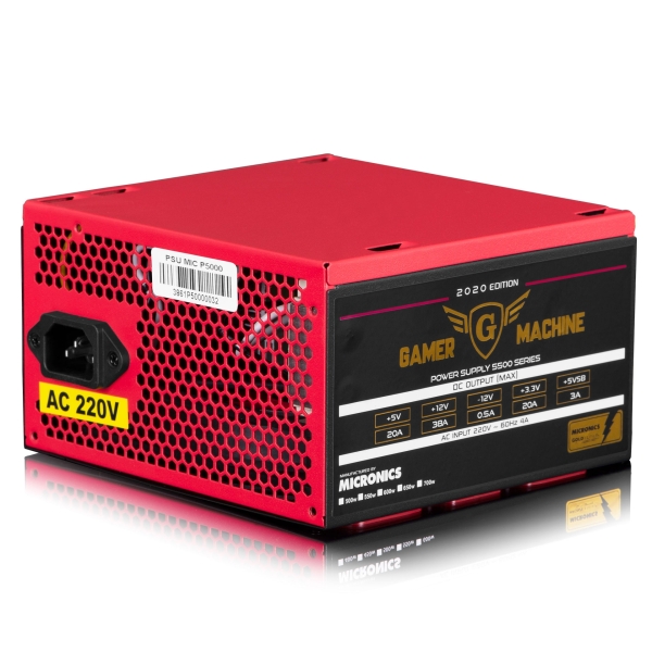 FUENTE PODER MICRONICS ATX P5000 500W