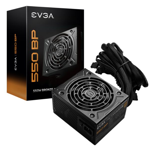 FUENTE DE PODER EVGA 550 B3 80 PLUS BRONZE 550 W