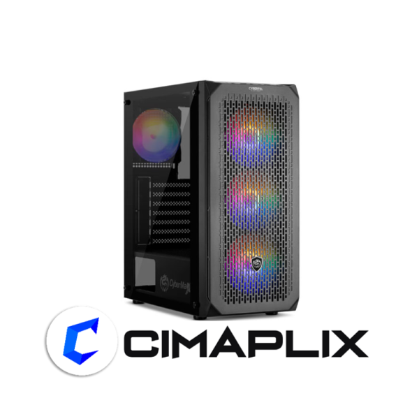 ELEKTRON CBX5010 GABINETE GAMER (D:35CM, W: 20CM, 44CM)