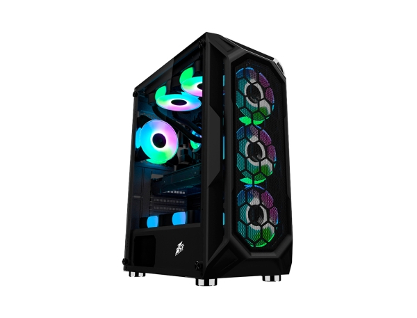 CASE 1STPLAYER X6 ( X6 ) NEGRO   S/ FUENTE