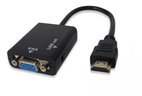 ADAPTADOR HDMI/VGA - CAJA NARANJA ESTáNDAR