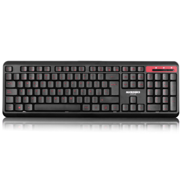 KIT LOTUS MIC T808 TECLADO + MOUSE WIFI MICRONICS