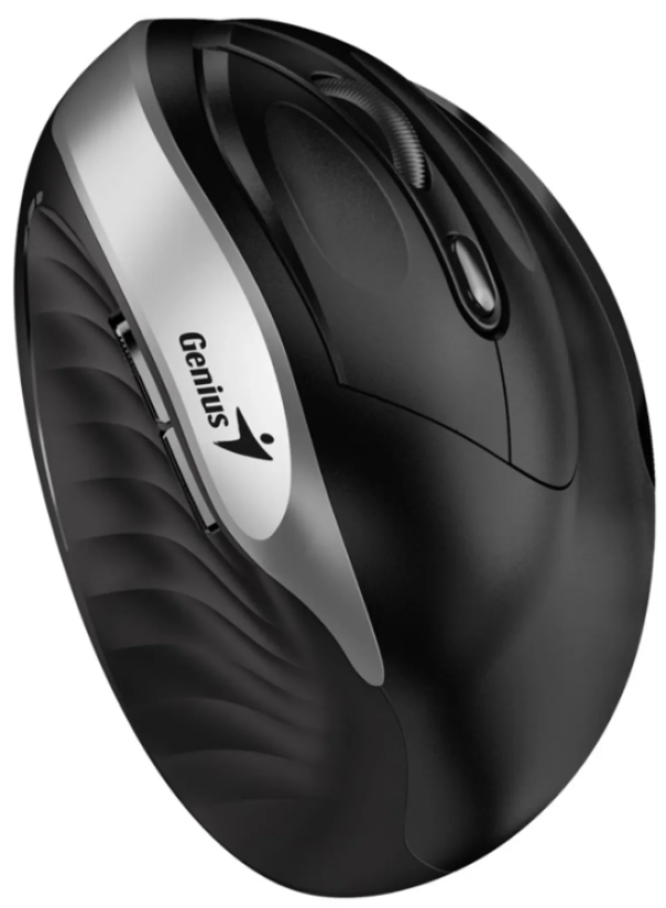 MOUSE GENIUS ERGO 8250S WIRELESS VERTICAL 6-BOT ERGONOMICO SILVE