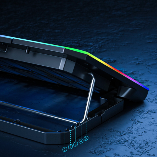COOLER DE LAPTOP LEXUS + - AB 02H RGB AIRBOOM