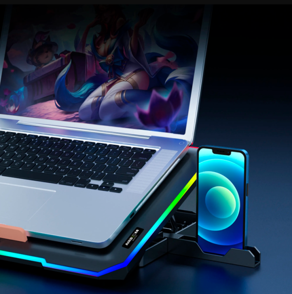 COOLER DE LAPTOP LEXUS + - AB 02H RGB AIRBOOM