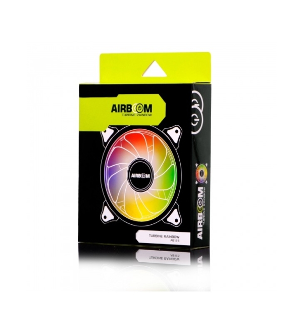 TURBINE RAINBOW AB125 VENTILADOR PARA CASE GAMER AIRBOOM