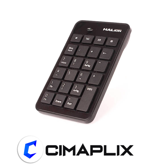 TECLADO NUMERICO K119 HALION
