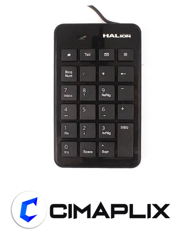 TECLADO NUMERICO K119 HALION