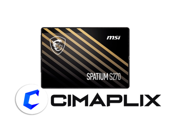 SSD SOLIDO MSI SPATIUM S270 480GB SATA 2.5"