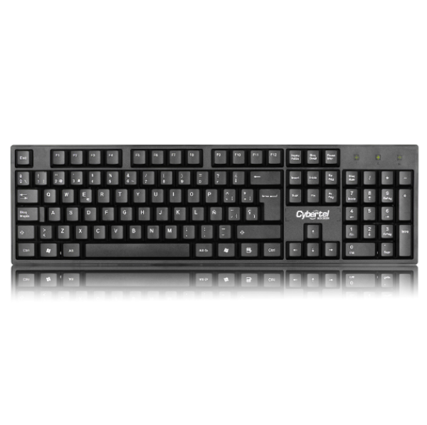ROCKER CYB K100 TECLADO USB CYBERTEL