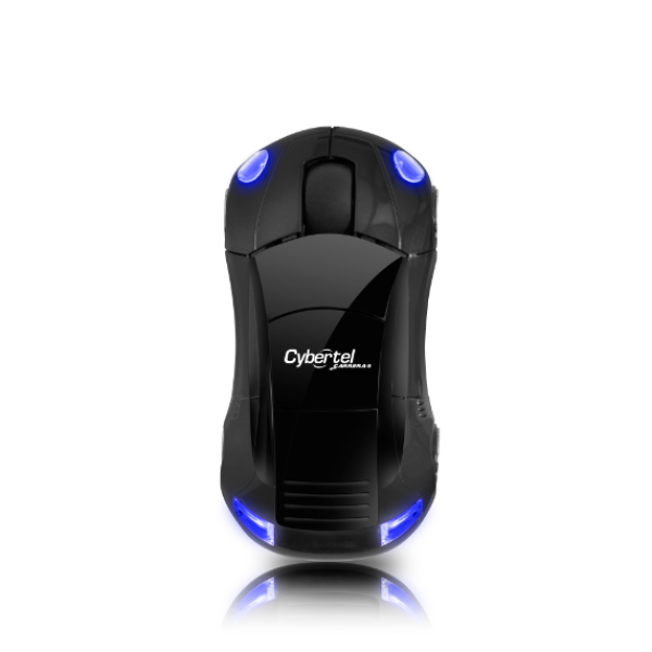 CARRERA-S NEGRO CYB M301S MOUSE WIFI CYBERTEL
