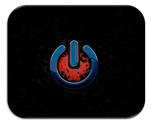 PAD MOUSE SIG X35.1 ON BLACK SIGMA