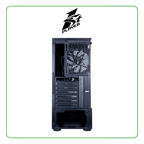CASE 1ST PLAYER DK-D4 BLACK, RGB FAN X3 12CM