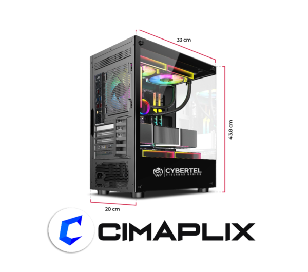 POSEIDON CBX C5000 GABINETE GAMER