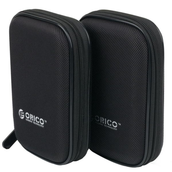 FUNDA DE DISCO EXTERNO ORICO (PHD-25-BK-BP) NEGRO