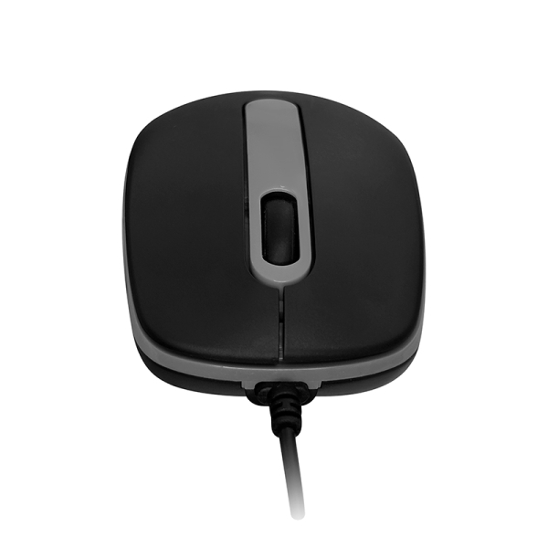 MOUSE ÓPTICO TEROS TE-1220S, 1000 DPI, USB, 3 BOTONES
