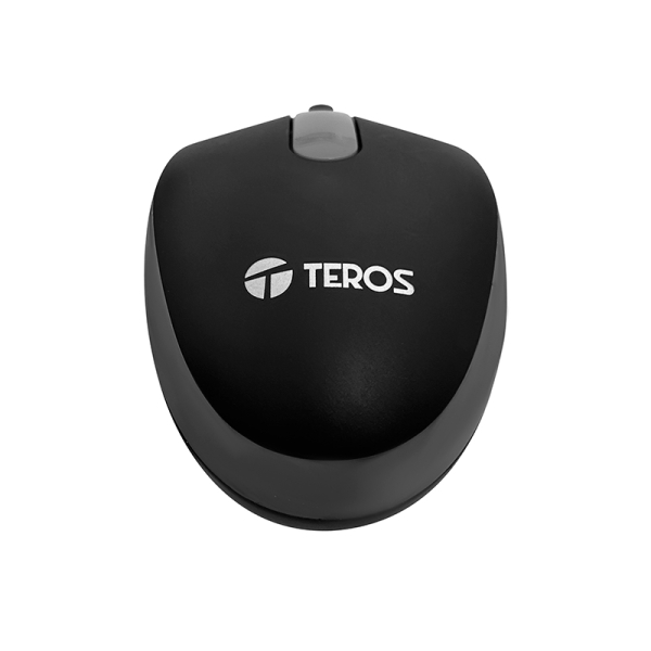 MOUSE ÓPTICO TEROS TE-1220S, 1000 DPI, USB, 3 BOTONES