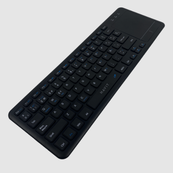 TECLADO HAVIT INALAMBRICA DUAL 2.4GHZ + BLUETOOTH 5.0 KB234WB-SP