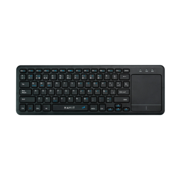 TECLADO HAVIT  INALAMBRICA DUAL 2.4GHZ + BLUETOOTH 5.0  KB234WB-SP