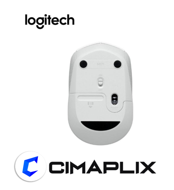 MOUSE LOGITECH M170 WIRELESS WHITE