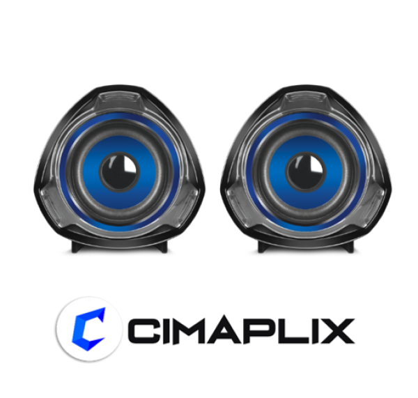 RHAPSODY BLU MIC S315B PARLANTE 2.0 USB 2.5¨ RMS:12W MICRONICS