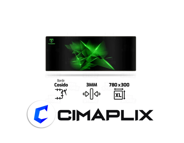 MOUSE PAD T-DAGGER GEOMETRY L T-TMP301