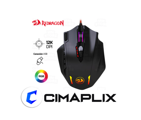 M908 MOUSE REDRAGON IMPACT 12 400DPI