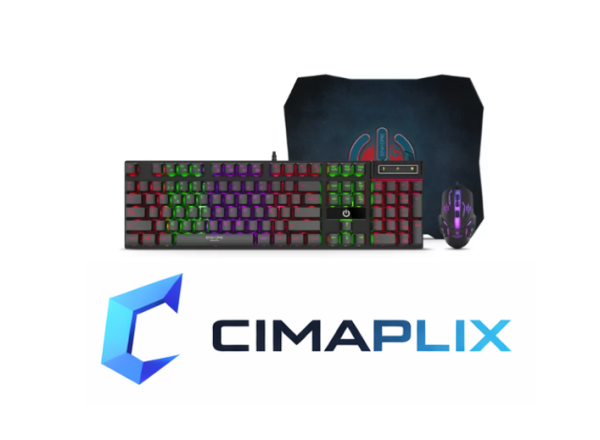 KIT BRAVIO G1000-3 TECLADO + MOUSE + PAD