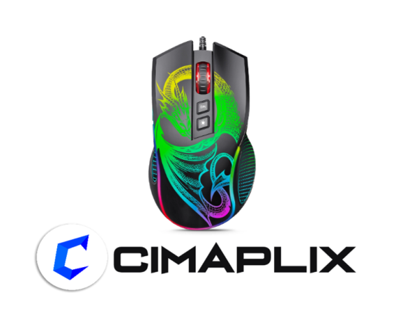DRAGON MIC GM805 MOUSE GAMER USB RGB 7B 12800DPI MICRONICS