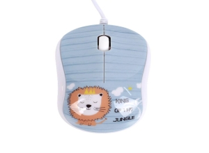 MOUSE HALION HA-M202 DISEÑO LEON
