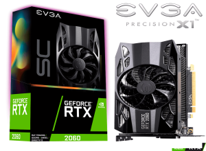 EVGA GEFORCE RTX 2060 SC, OVERCLOCKED, 06G-P4-2062-KR, 6GB GDDR6 192-BIT