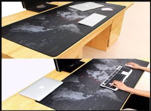 PAD MOUSE GAMER MAPA MUNDI 90 X 40 CM