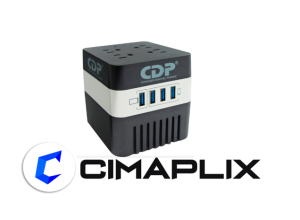 ESTABILIZADOR CDP RU-AVR604I 600VA/300W 4 SALIDAS 4 PUERTOS USB