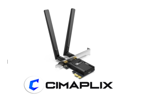 ADAPTADOR PCIE WI-FI 6 BLUETOOTH 5.2 AX3000 VELOCIDAD WI-FI 6 DE DOBLE BANDA ARCHER TX55E
