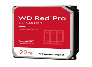 DISCO DURO WESTERN DIGITAL RED PRO WD221KFGX, 22TB, SATA 6GB/S, 3.5" 7200RPM, CACHE 512MB