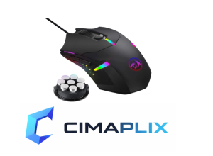 MOUSE REDRAGON CENTROPHORUS2 M601 RGB 7200 DPI